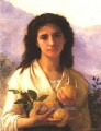 Girl Holding Lemons 1899 Realism William Adolphe Bouguereau